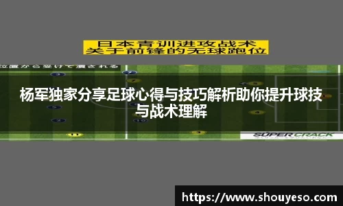 杨军独家分享足球心得与技巧解析助你提升球技与战术理解